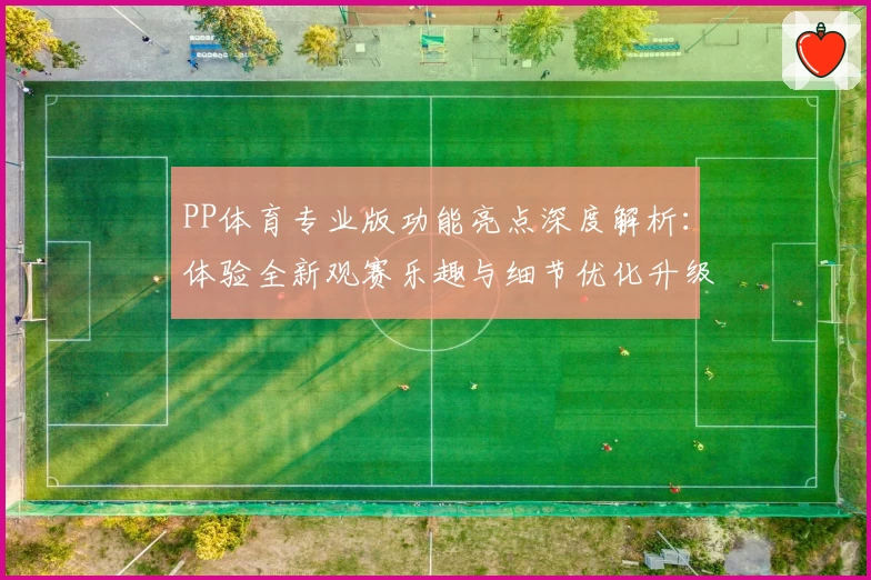PP体育专业版功能亮点深度解析:体验全新观赛乐趣与细节优化升级